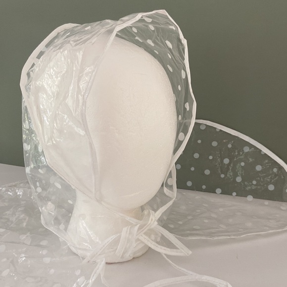 Vintage Accessories - Vintage Rain Hat, Rain Hat, Water Repellent Hat, Spring Hat